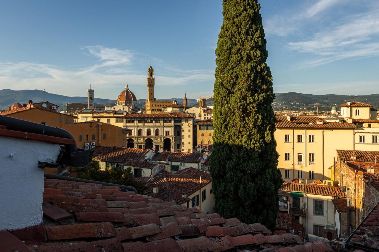 Апартаменты Ponte Vecchio - Lussuoso Attico Terrazza Con Vista Флоренция Экстерьер фото