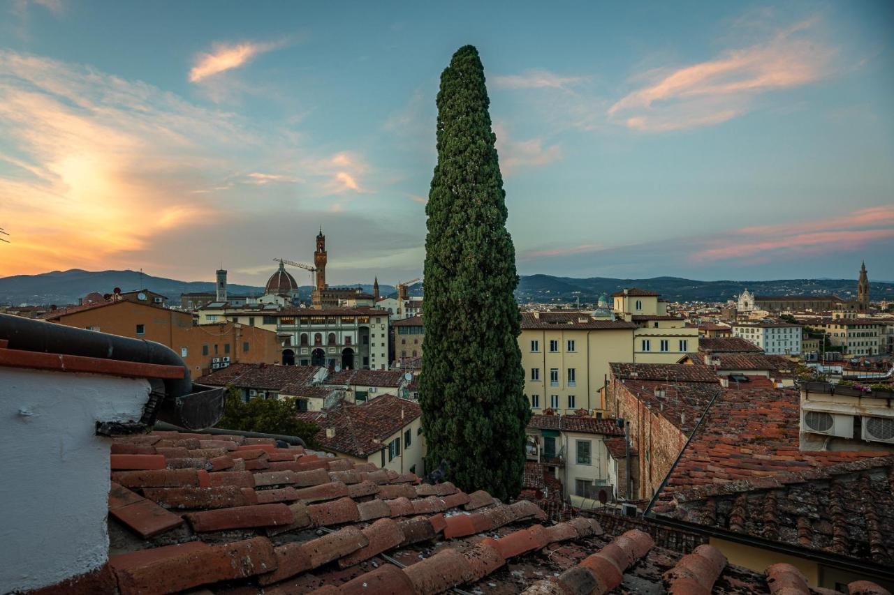 Апартаменты Ponte Vecchio - Lussuoso Attico Terrazza Con Vista Флоренция Экстерьер фото